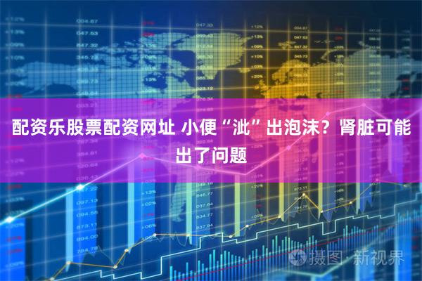 配资乐股票配资网址 小便“泚”出泡沫？肾脏可能出了问题